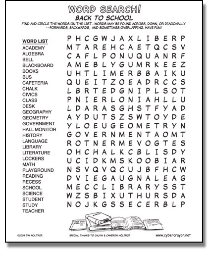 Download Free Word Games Worksheets Middle School Turbabitway