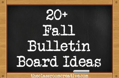 autumn bulletin boards