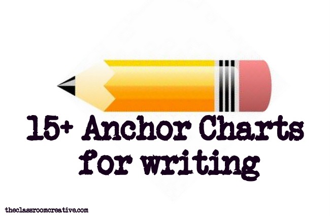 Writer S Craft Anchor Chart