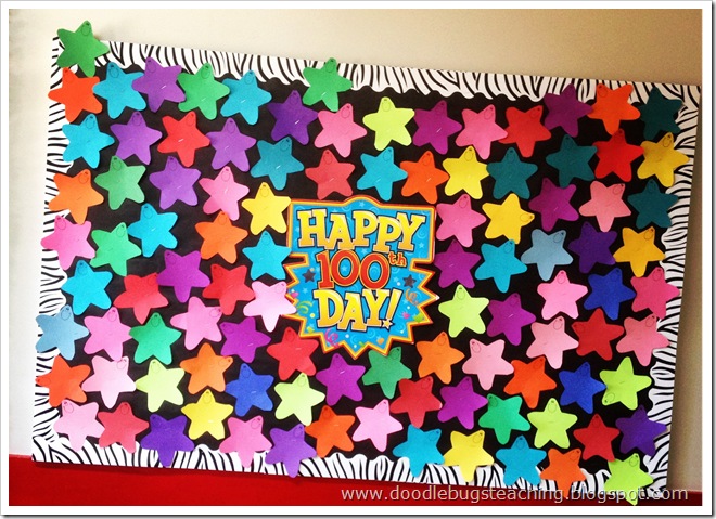 100th Day Bulletin Board And Decoration Ideas