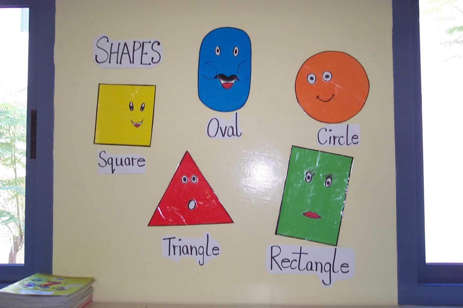 geometry bulletin board ideas for elementary