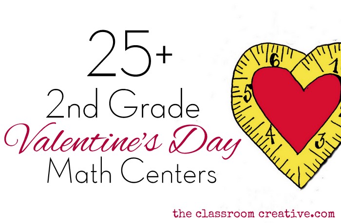 Second Grade Valentine S Day Math Centers Resources