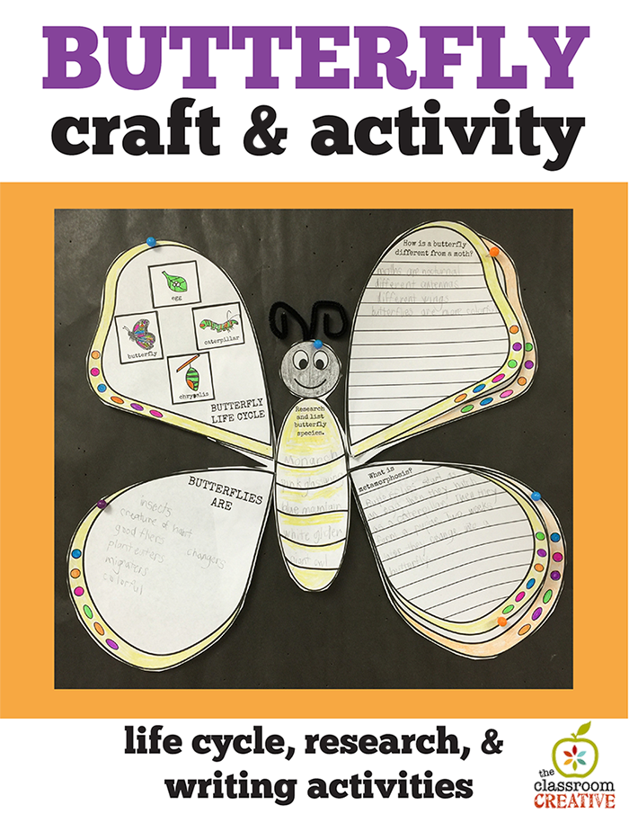 spring science butterfly sctivity