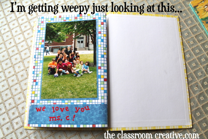 Teacher Memory Book & Keepsake Journal: Thank You Gift for Teacher  Scrapbook and Photo Album End of Year Teacher Appreciation 