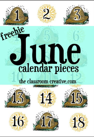 Get Free Printable Calendar Numbers For Teachers Background