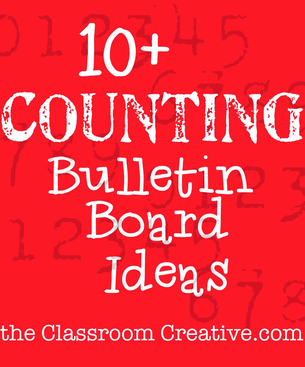 Counting Bulletin Boards Ideas