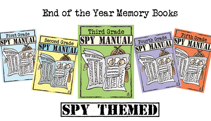 end of the year printables books