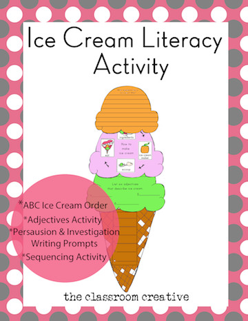 Build an Ice Cream Cone: Mystery Sight Word Hangman Twist | Digital  Literacy