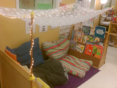 classroom reading nook