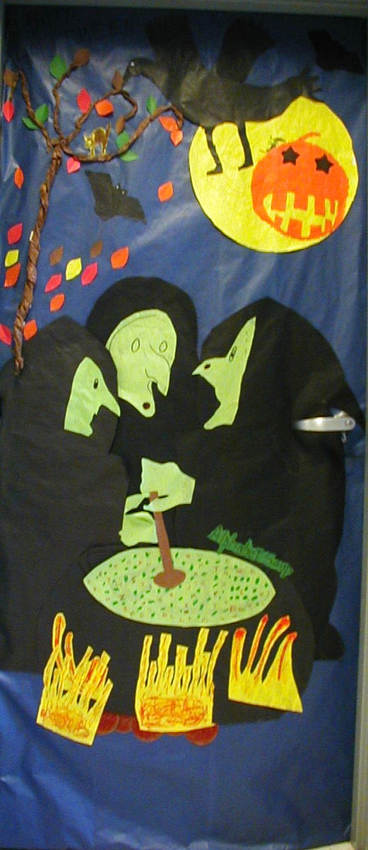 Halloween Classroom Door Decorations