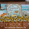 Upcycled DIY Book Bin Project
