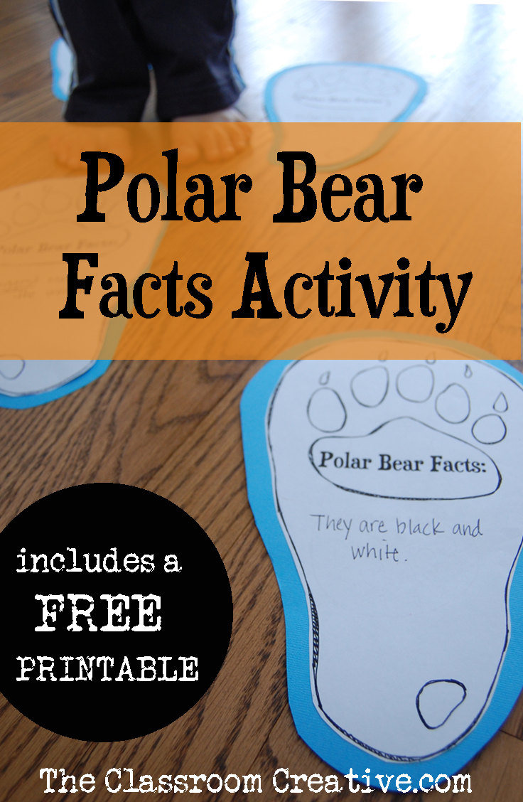 large polar bear paw prints coloring pages