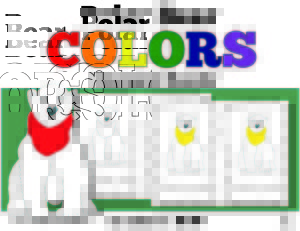 polar bear color words emergent reader www.theclassroomcreative.com