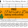 Free St. Patrick’s Day Literacy Center