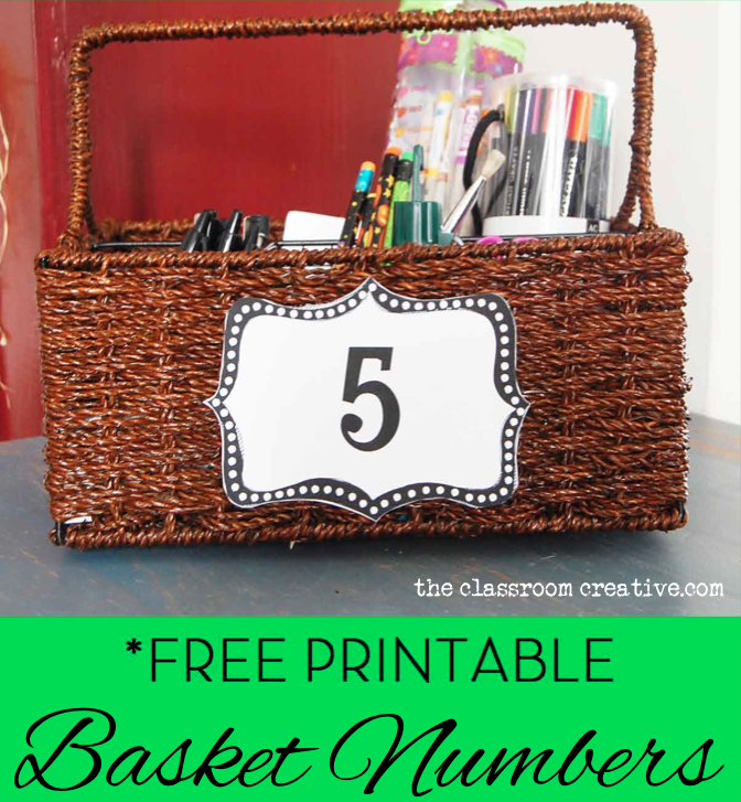 classroom organization freebie classroom number printables