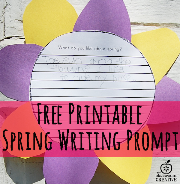 creative writing spring flowers