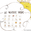 Weather Words Interactive Anchor Chart