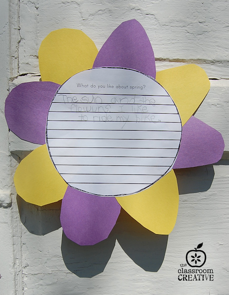 creative writing spring flowers