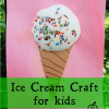 Ice Cream Craft for Kids