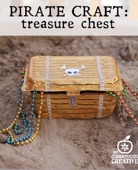 How to Make a Pirate DIY Treasure Chest - Make Life Lovely