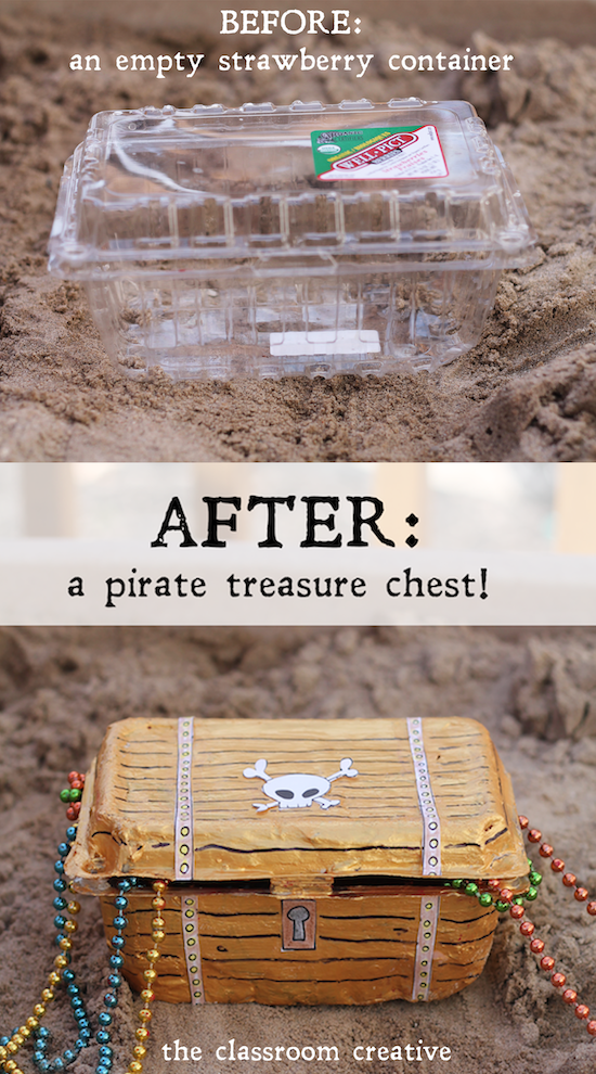 How to Make a Pirate DIY Treasure Chest - Make Life Lovely