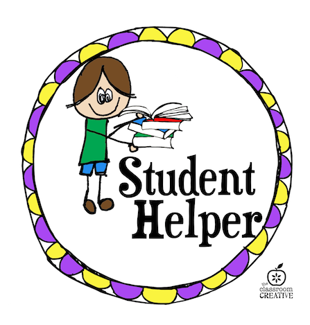 student helper clipart