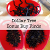 Dollar Tree Bonus Buy Finds