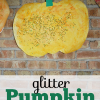 Glitter Pumpkin Craft
