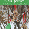 Gingerbread Craft- Bird Feeder Craft with Free Gingerbread Template