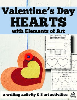 elements of art with valentine's day hearst