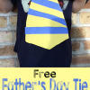 Free Father’s Day Craft & Tie Template