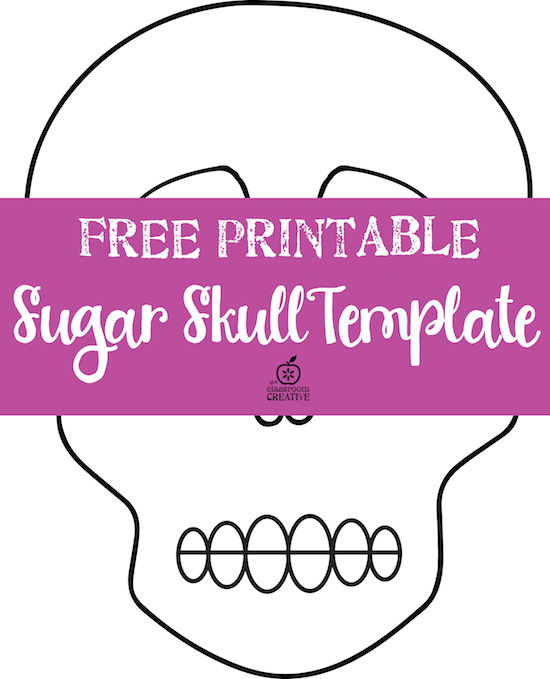 Free Printable Sugar Skull Template FREE PRINTABLE TEMPLATES