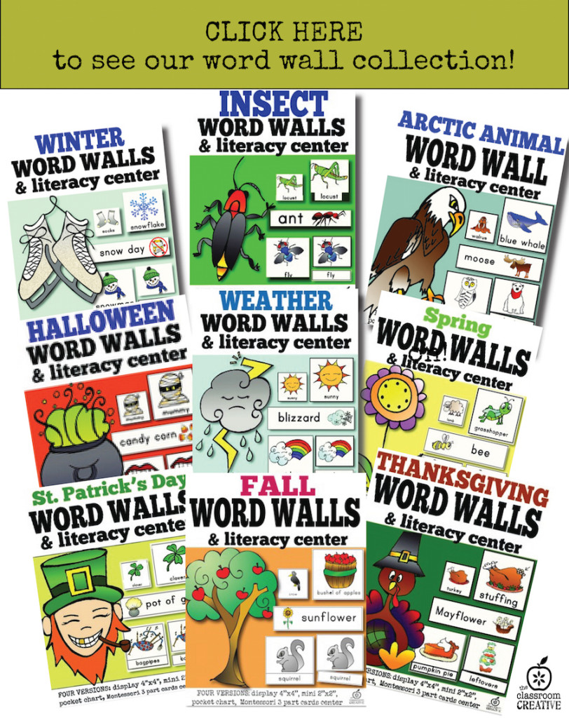 word walls for teachers and homeschoolers the classroom creative