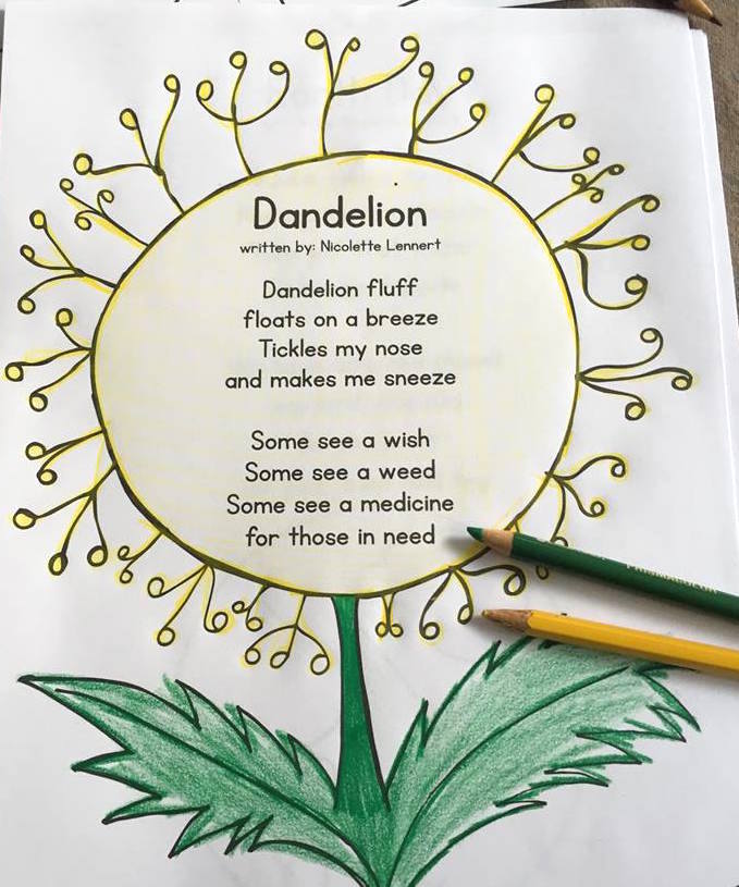 spring poem of the week for kids