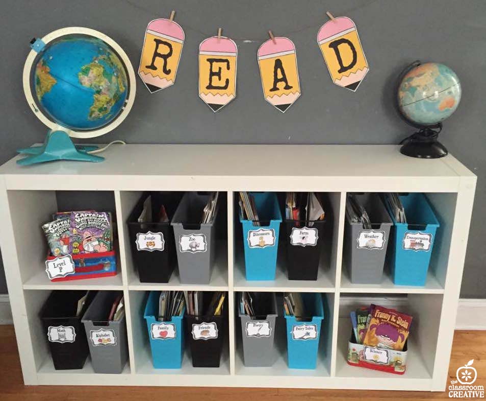 classroom library homeschool library organization