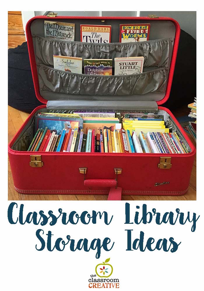 classroom library storage ideas