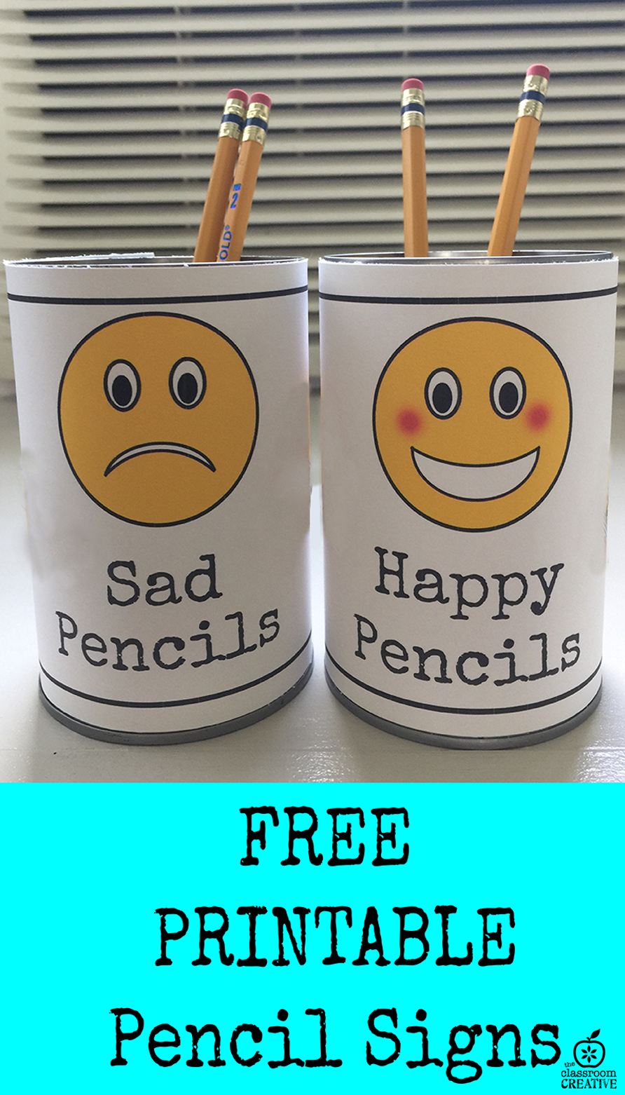 free pencil sign printables classroom management organization
