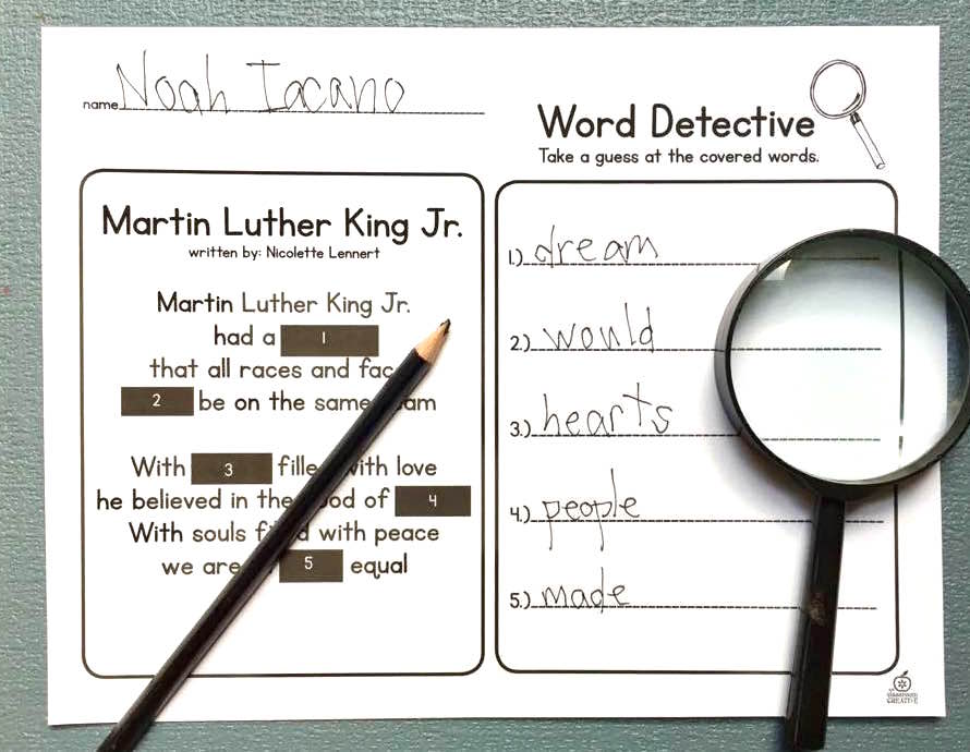 cloze-strategy-for-reading-word-detective-center-literacy-center-for-first-and-second-grade