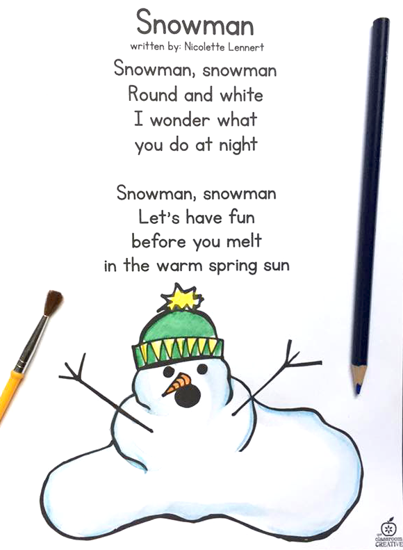 snowman-poem-for-kids-snowman-literacy-unit-snowman-poem-of-the-week-free-unit