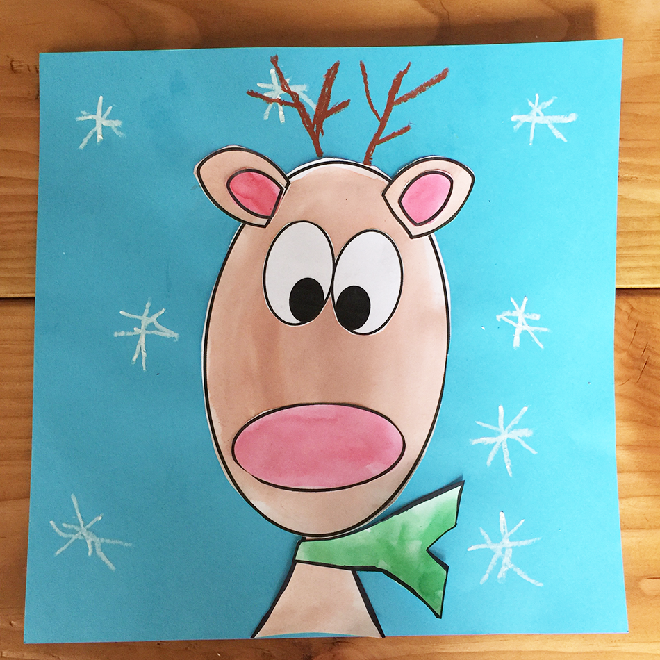 Reindeer art hot sale projects