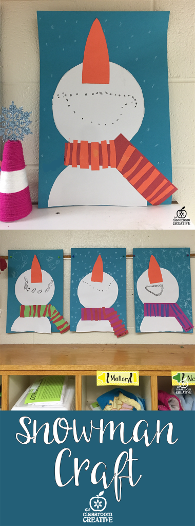 looking up snowman craft