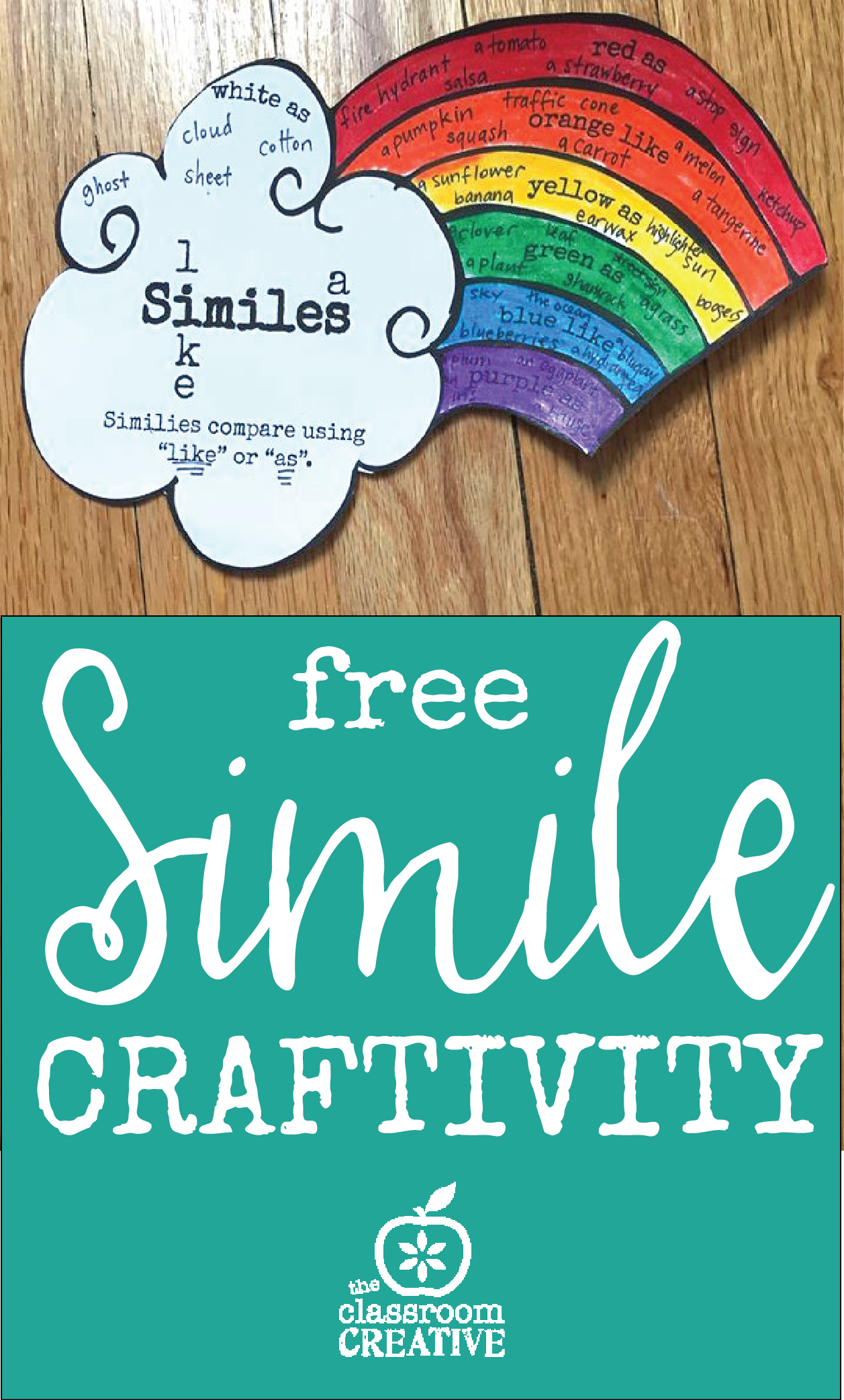 Free Simile Craftivity